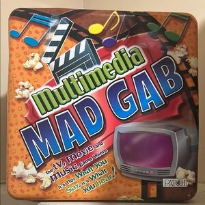 Multimedia Mad Gab Game - Colorful Edition